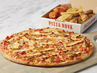 Get a Medium Pepperoni or Cheese Pizza for $4.39, May 8 Only, "Pizza Nova"