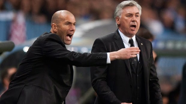 Zinedine Zidane dilarang melatih tim Castilla Real Madrid