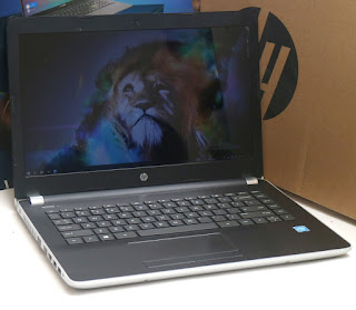 Jual Laptop HP 14-bs005TU Celeron N3060 Fullset