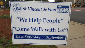 St. Mary's St. Vincent de Paul Walk for the Poor Fundraiser, Sat - Sep 30