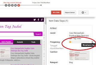 Cara Melakukan Penyorot Data Google Webmaster