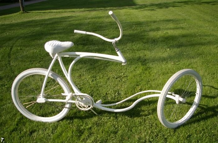 Forkless cruiser, uma bicicleta sem garfo