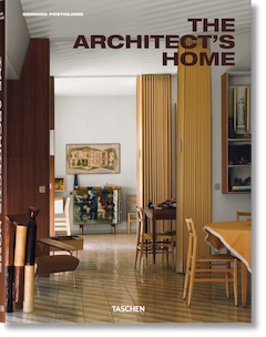 Portada del libro titulado The Architect´s Home publicado por la editorial taschen y que trata sobre las casas que se diseñan los propios arquitectos