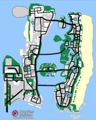 GTA Vice City Clothes Map