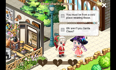 LINE I LOVE COFFEE STREET CHARMING SPECIAL GUEST Santa Claus: Street Charm