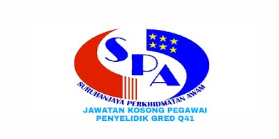 Permohonan Jawatan Kosong Pegawai Penyelidik Gred Q41 2018