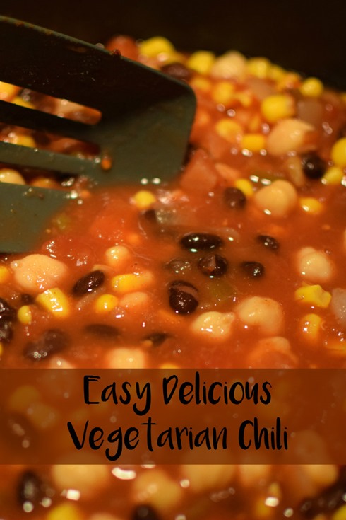 Easy Delicious Vegetarian Chili