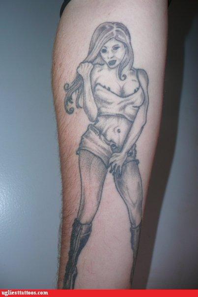 "Bad (Not Bad Ass) Tattoo" : Unsexy Woman