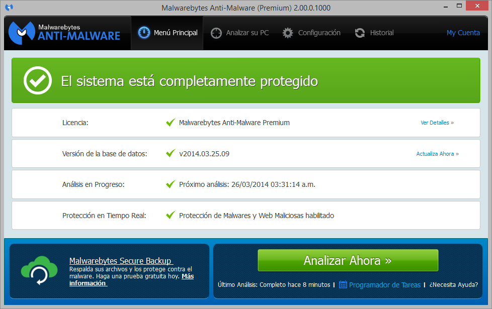 Malwarebytes Anti-Malware Premium 2 Full Español 