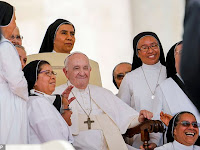 Pope Francis names three women to Vatican body that oversees selection of world's bishops.