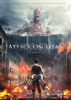 Fan made Attack on Titan live action movie poster