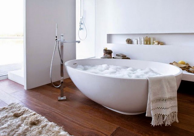 Minimalist Retro Bathroom Furniture Ideas