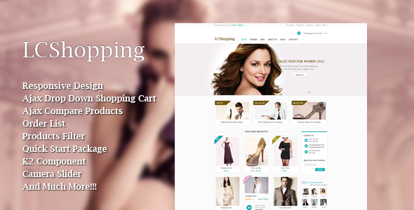 LCShopping - Responsive VirtueMart Template - Joomla CMS Themes