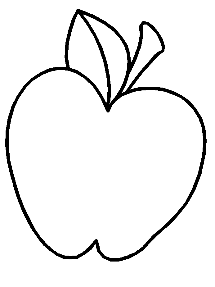 Download Free 14 Apple Fruit Coloring Sheet