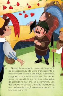 História Branca de Neve (Conta Pra Mim) para Imprimir Grátis