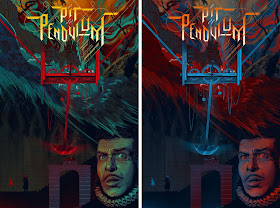 The Pit and the Pendulum Screen Print by Kevin Tong x Mad Duck Posters