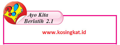 kunci jawaban matematika kelas 7 halaman 116 ayo kita berlatih 2.1