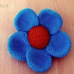 PATRON FLOR AMIGURUMI 23594