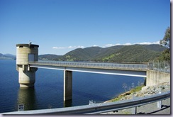 Top of Blowering Dam Wall