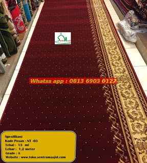Distributor Karpet Masjid Roll di Semarang | Hub: 081369030127