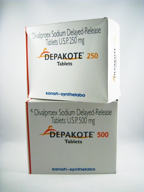  Depakote DR (Divalproex sodium DR) 500mg 