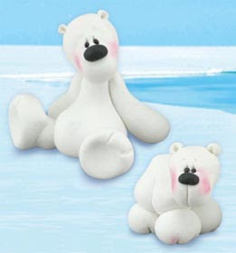 http://www.favecrafts.com/Polymer/Playful-Polar-Bears