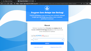 akun login guru belajar pppk