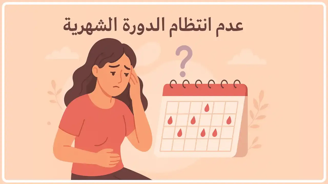 عدم انتظام الدورة الشهرية - الأسباب والأعراض والعلاج الفعال