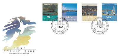 FDC "Scenic Issue" - Nouvelle-Zélande 1990