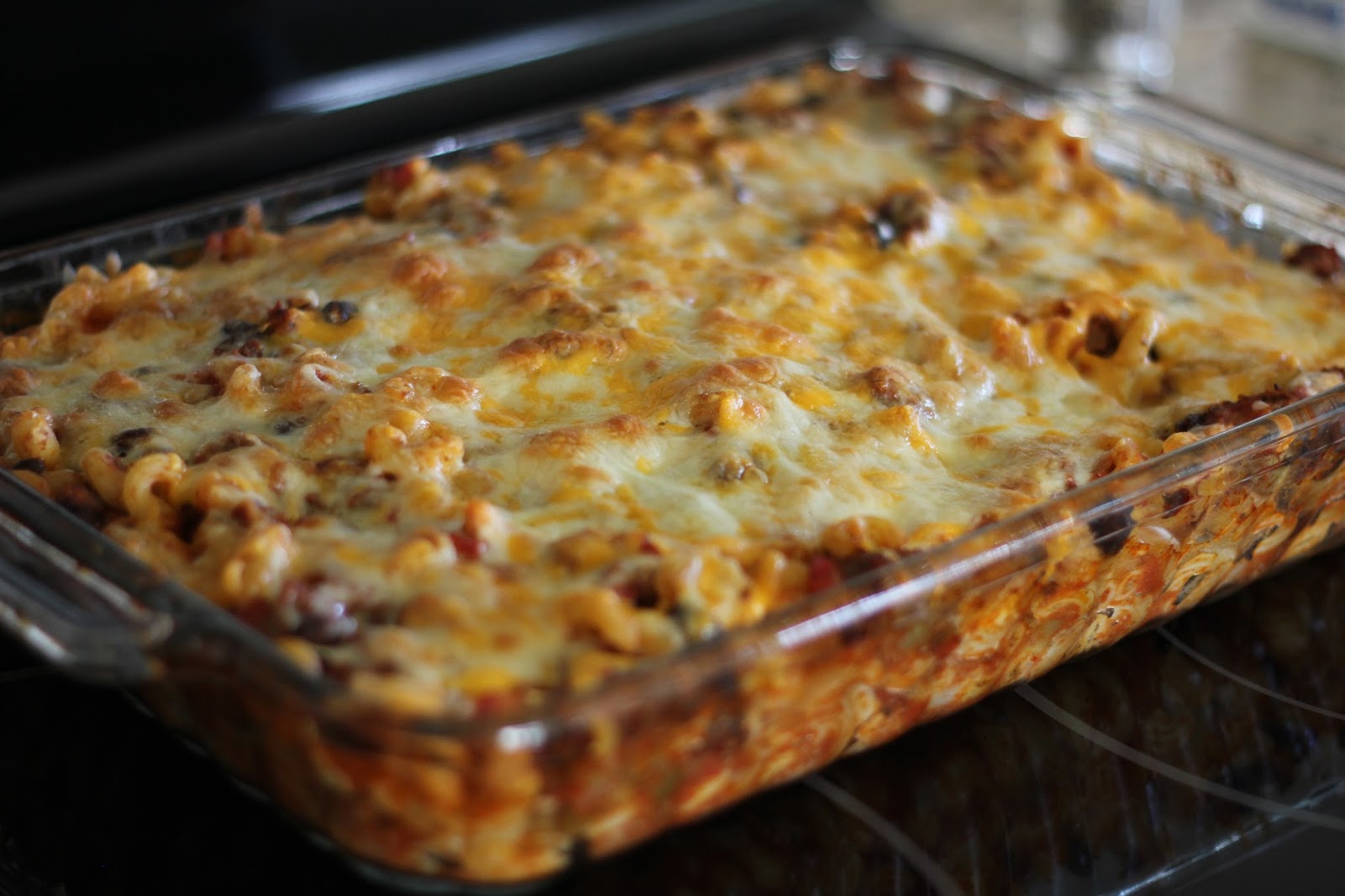 Baking For Boys: Chili Pasta Bake