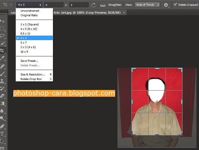 Cara Membuat Foto 3x4 (Gambar Lengkap)  Tips Photoshop