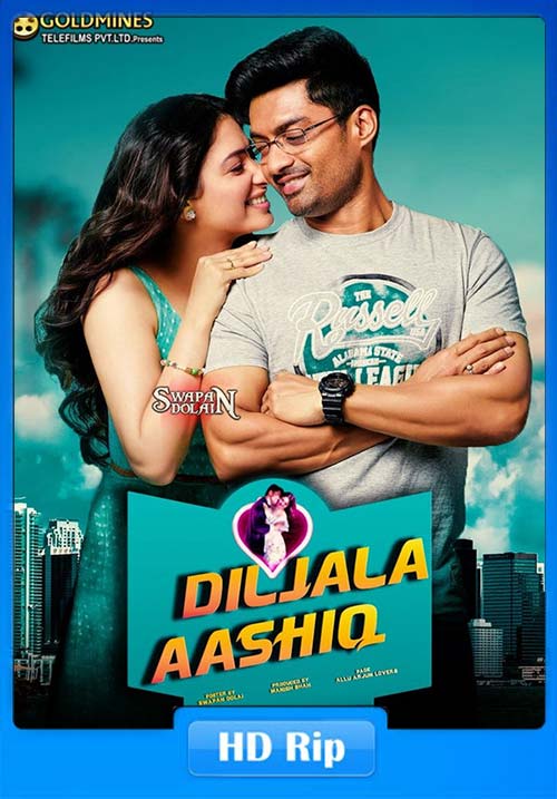 Diljala Aashiq Naa Nuvve 2020 Hindi Dubbed 720p HDRip x264 | 480p 300MB | 100MB HEVC