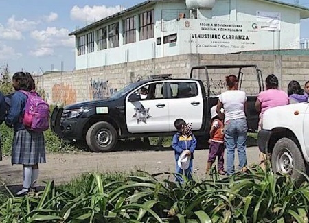 Camioneta, patrulla en Toluca