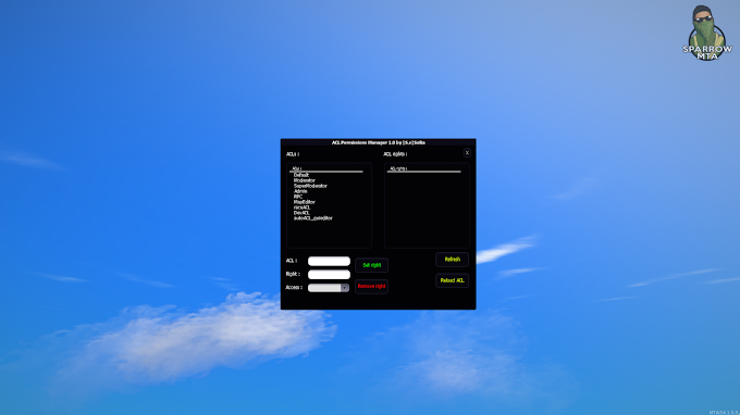 MTA:SA ACL Permissions Manager Script