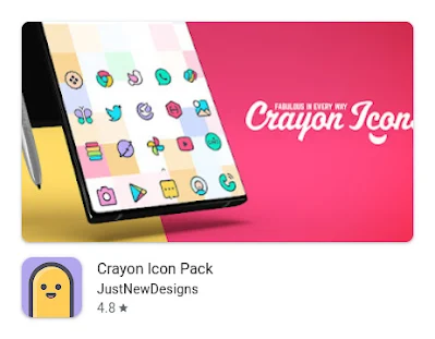 Crayon Icon Pack APK Terbaru