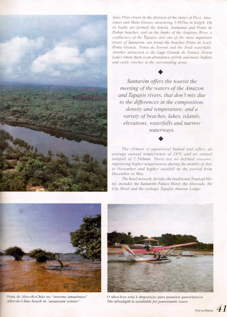 REVISTA VER-O-PARA - VER EDITORA ANO III- Nº 07 JAN-FEV-95 SANTAREM SINTESE POETICA DA AMAZONIA