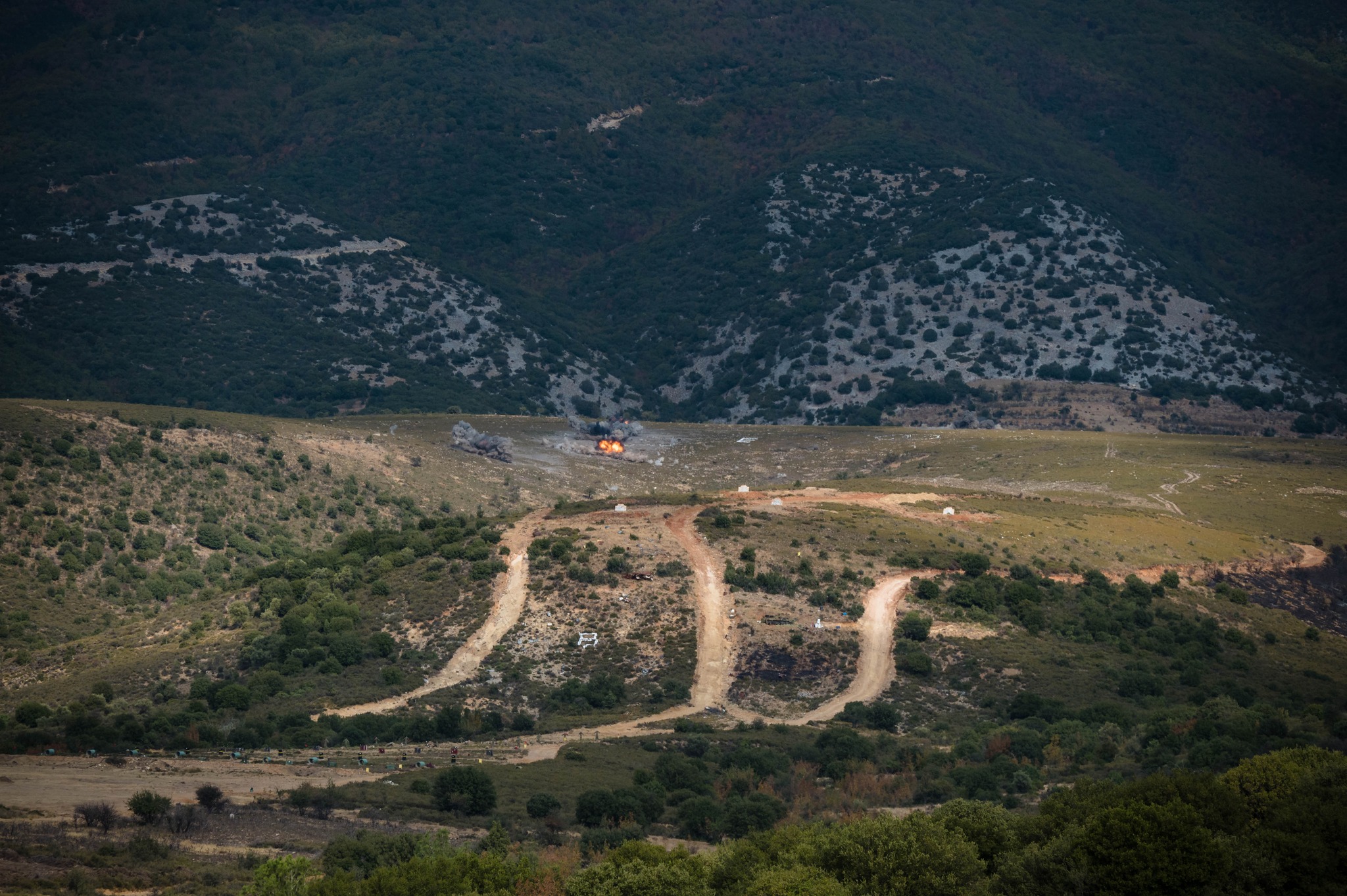 Καρέ-καρέ η ελληνοαμερικανική άσκηση με πραγματικά πυρά στην Ξάνθη