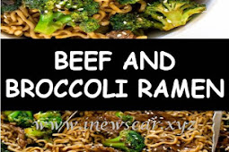 BEEF AND BROCCOLI RAMEN