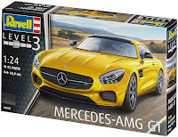 Revell 1/24 MERCEDES-AMG GT (07028) Colour Guide & Paint Conversion Chart