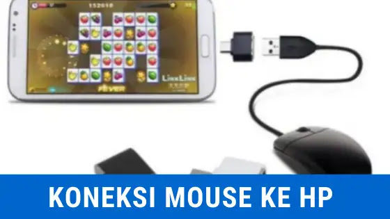 begini cara menghubungkan mouse ke hp dengan kabel OTG