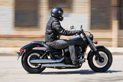 2010 Honda Shadow Phantom Action