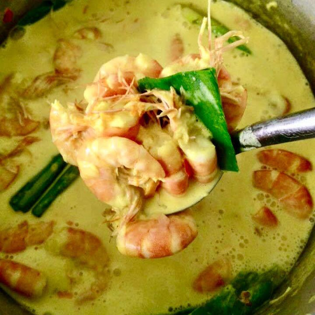 Resepi Udang Masak Lemak Cili Api