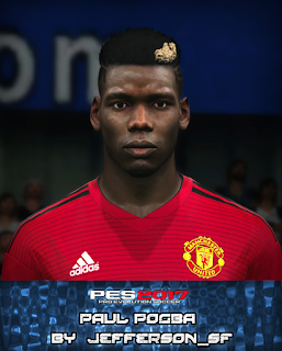 PES 2017 Faces Paul Pogba by FaceEditor Jefferson_SF