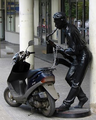 Asegurando la Motocicleta