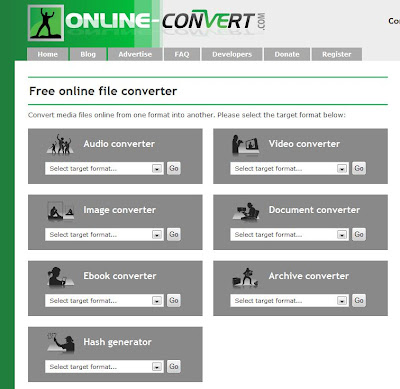 Free Online Converter Audio, Video, Image, Document