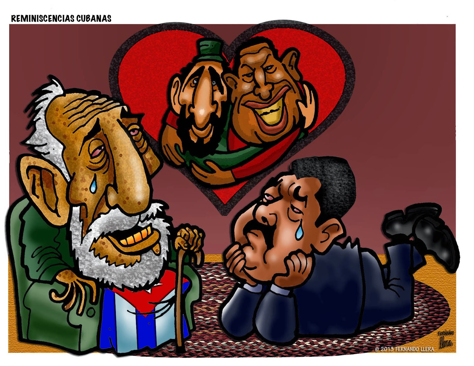 Image result for hugo chavez cartoon