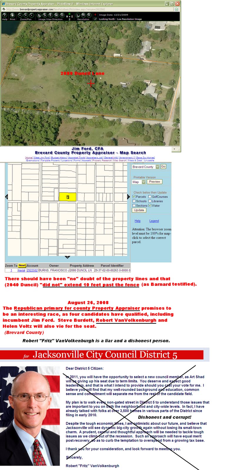 Will this creep ever stop? Robert VanVolkenburgh back in Brevard again!