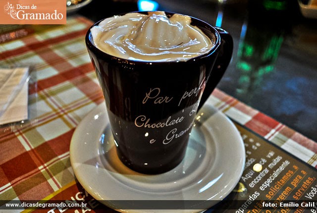 Chocolate quente da Casa da Velha Bruxa 