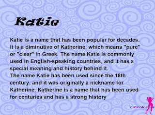 meaning of the name "Katie"