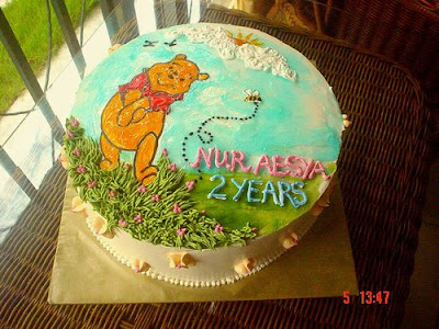 Winnie The Pooh Cake. Winnie The Pooh Birthday Cake